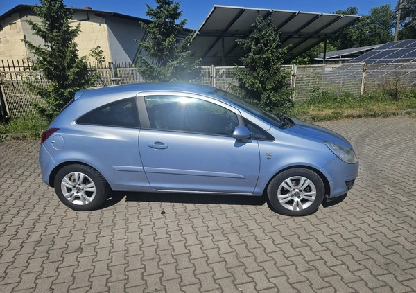 Opel Corsa cena 9600 przebieg: 195345, rok produkcji 2007 z Czerwieńsk małe 92
